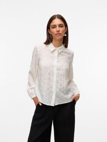 Vero Moda VMVANESSA Shirt -Snow White - 10321126