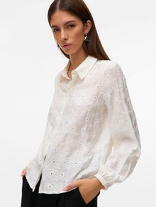 Vero Moda VMVANESSA Shirt -Snow White - 10321126