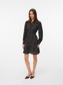 Vero Moda AWNOELLE Kratka haljina -Black - 10321190