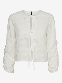 Vero Moda VMVIOLET Topp -Bright White - 10321214
