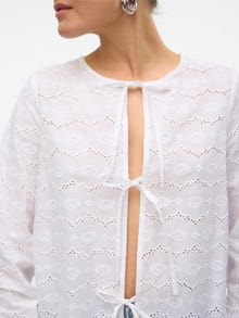 Vero Moda VMVIOLET Topp -Bright White - 10321214
