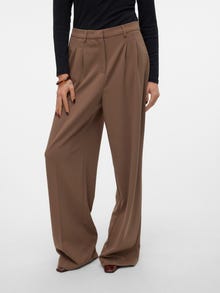 Vero Moda VMLIVA Pantalones -Shitake - 10321276