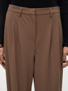 Vero Moda VMLIVA Trousers -Shitake - 10321276