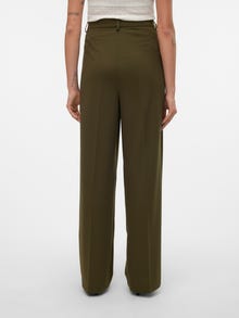 Vero Moda VMLIVA Normaali vyötärö Housut -Olive Night - 10321276