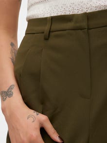 Vero Moda VMLIVA Średnia talia Spodnie -Olive Night - 10321276