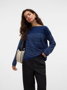 Vero Moda VMJOHANNA Pullover -Navy Blazer - 10321281