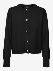 Vero Moda VMFIONA Strikket cardigan -Black - 10321311