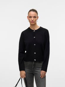 Vero Moda VMFIONA Strikket cardigan -Black - 10321311