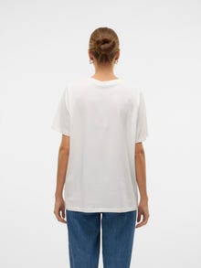 Vero Moda VMHALLE T-Shirt -Snow White - 10321318