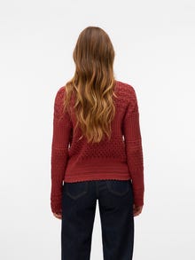 Vero Moda VMDANIA Knit Cardigan -Marsala - 10321320