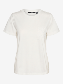 Vero Moda VMHANNE T-Shirt -Snow White - 10321321