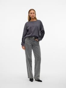 Vero Moda VMHELEN Mikiny -Asphalt - 10321322