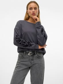 Vero Moda VMHELEN Mikiny -Asphalt - 10321322