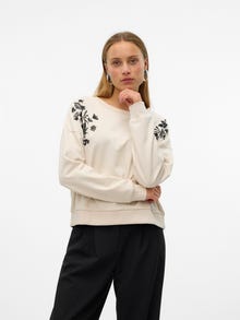 Vero Moda VMHELEN Sweatshirt -Birch - 10321322