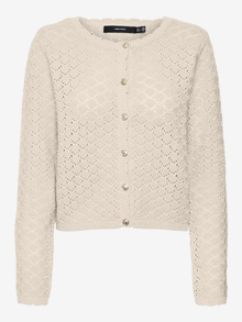 Vero Moda VMJACKIE Strickjacke -Birch - 10321348