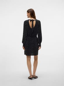 Vero Moda VMLUCY Midi dress -Black - 10321350