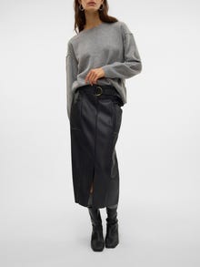 Vero Moda VMVELLA Midirock -Black - 10321360