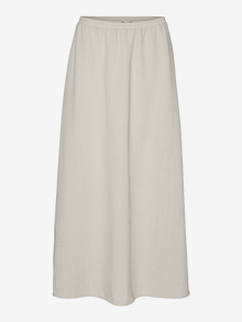 Vero Moda VMKITA Hohe Taille Langer Rock -Silver Lining - 10321366