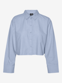Vero Moda VMNELLIE Hemd -Cashmere Blue - 10321450