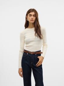 Vero Moda VMPAULA Pullover -Birch - 10321460