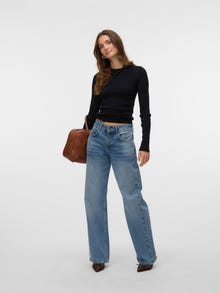 Vero Moda VMPAULA Pullover -Black - 10321460