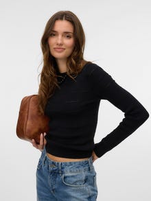 Vero Moda VMPAULA Pullover -Black - 10321460