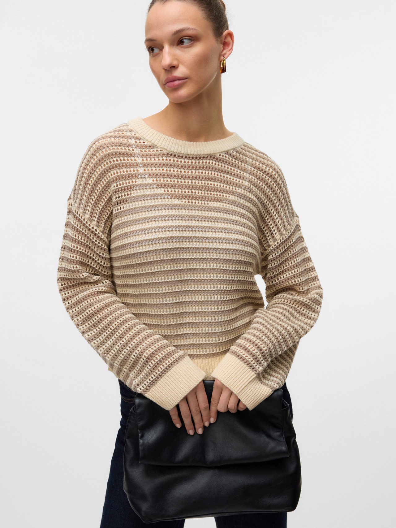 Vero Moda VMNEWMADERA Pullover -Birch - 10321507