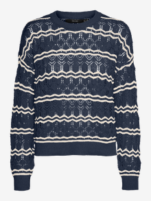 Vero Moda VMBELLA Pullover -Navy Blazer - 10321528