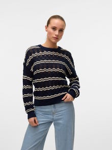 Vero Moda VMBELLA Pullover -Navy Blazer - 10321528
