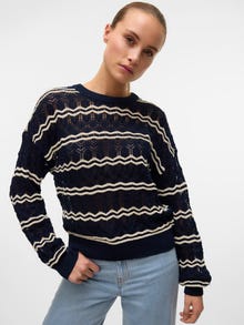 Vero Moda VMBELLA Pullover -Navy Blazer - 10321528