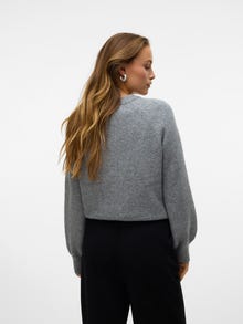 Vero Moda VMVIOLA Cárdigan de punto -Light Grey Melange - 10321562