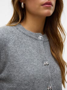 Vero Moda VMVIOLA Cárdigan de punto -Light Grey Melange - 10321562