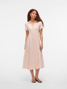 Vero Moda VMLINN Pitkä mekko -Silver Mink - 10321602