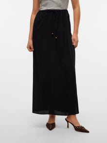 Vero Moda VMMYMILO Vita media Gonna lunga -Black - 10321622
