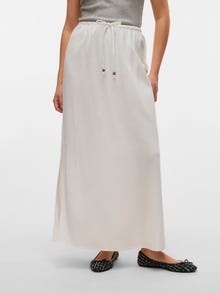 Vero Moda VMMYMILO Middels høy midje Langt skjørt -Snow White - 10321622