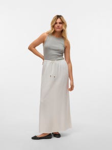 Vero Moda VMMYMILO Middels høy midje Langt skjørt -Snow White - 10321622