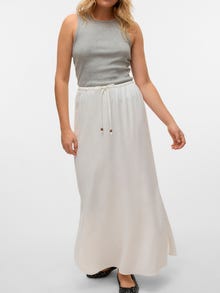 Vero Moda VMMYMILO Middels høy midje Langt skjørt -Snow White - 10321622