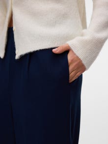 Vero Moda VMMYMILO High waist Trousers -Navy Blazer - 10321626
