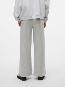 Vero Moda VMJANET Vita alta Pantaloni -Light Grey Melange - 10321695