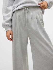 Vero Moda VMJANET Vita alta Pantaloni -Light Grey Melange - 10321695