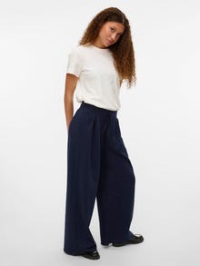 Vero Moda VMJANET Vita alta Pantaloni -Navy Blazer - 10321695