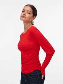 Vero Moda VMIDA Top -Fiery Red - 10321700
