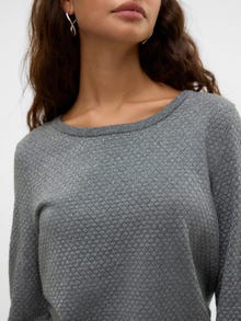 Vero Moda VMCARE Sweter -Medium Grey Melange - 10321710