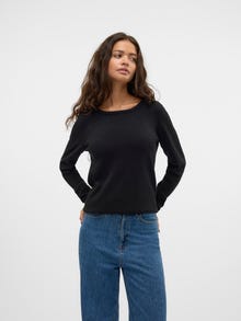 Vero Moda VMCARE Sweter -Black - 10321710