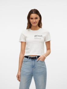 Vero Moda SNLUNA T-paidat -Star White - 10321732