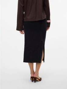 Vero Moda VMMEDUSA High waist Midi skirt -Black Denim - 10321775