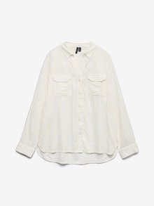 Vero Moda VMBUMPY Skjorte -Snow White - 10321777