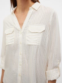 Vero Moda VMBUMPY Skjorte -Snow White - 10321777