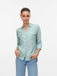 Vero Moda VMBUMPY Chemises -Gray Mist - 10321777