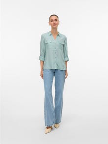 Vero Moda VMBUMPY Chemises -Gray Mist - 10321777